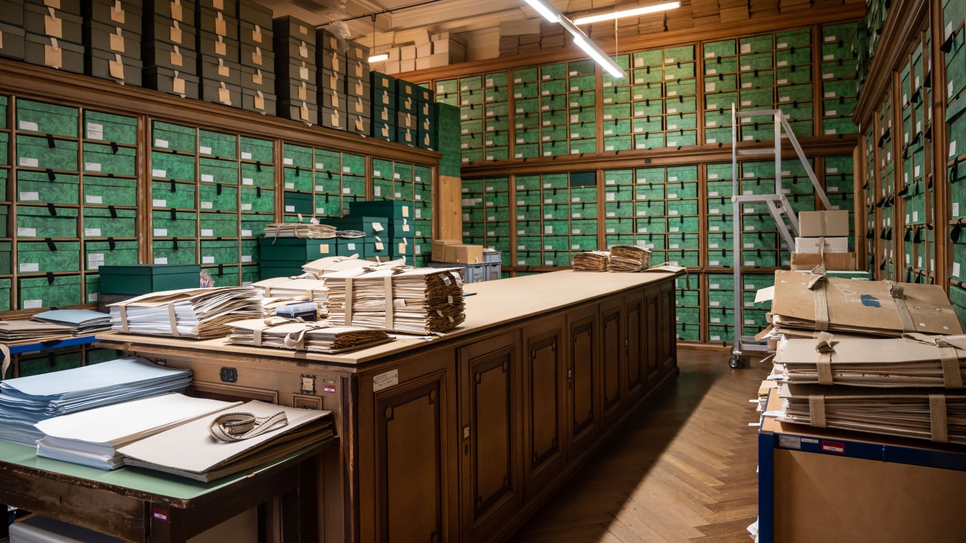 Die Botanische Abteilung des NHM Wien beherbergt rund 5,5 Millionen
Pflanzen und Pilze aus der ganzen Welt (c) NHM Wien; Christina Rittmannsperger