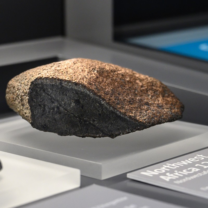 Marsmeteorit (c) NHM Wien; Christina Rittmannsperger 