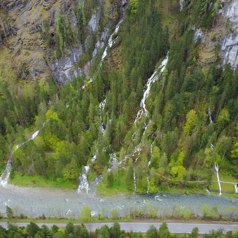 : Die Kläfferquellen an der Hochschwab-Nordseite (hier bei der Schneeschmelze) sind die bedeutendsten Quellen der Ostalpen und der Wiener Wasserversorgung. © Lukas Plan
