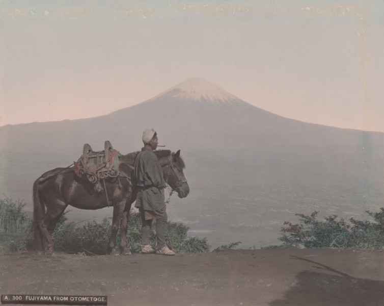 Unbekannter Fotograf, Fujiyama from Otometoge