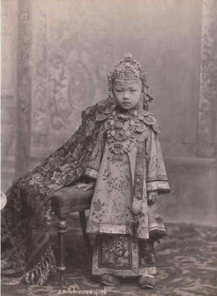 G.R. Lambert & Co., “Chinese girl“, Albumenprint, around 1880