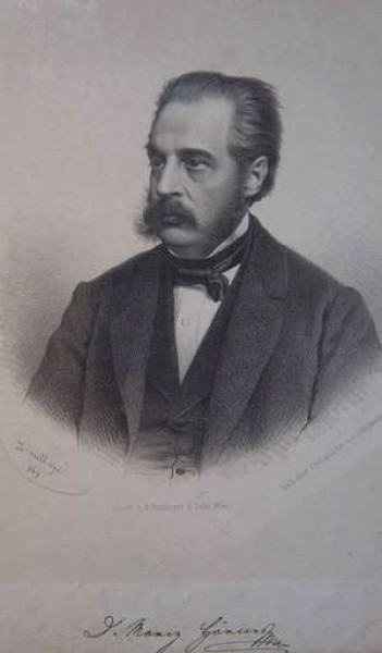 Moriz Hoernes der Ältere (1815-1868), Zu Ehren von Hoernes wurde das Magnesium-Arsenatmineral Hörnesit benannt.
